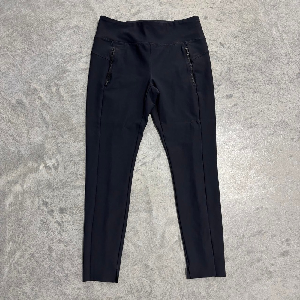 Athleta Black Leggings Womens Size M High Rise Pocket Workout Yoga Pants
